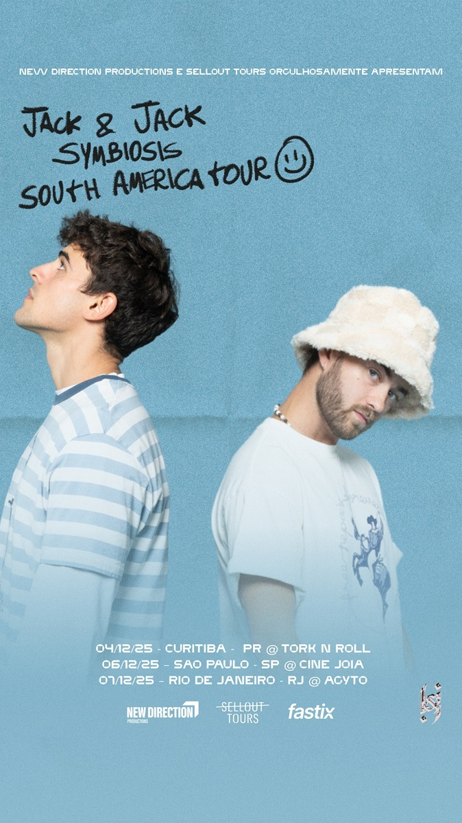 Jack & Jack confirmam três shows no Brasil em 2025