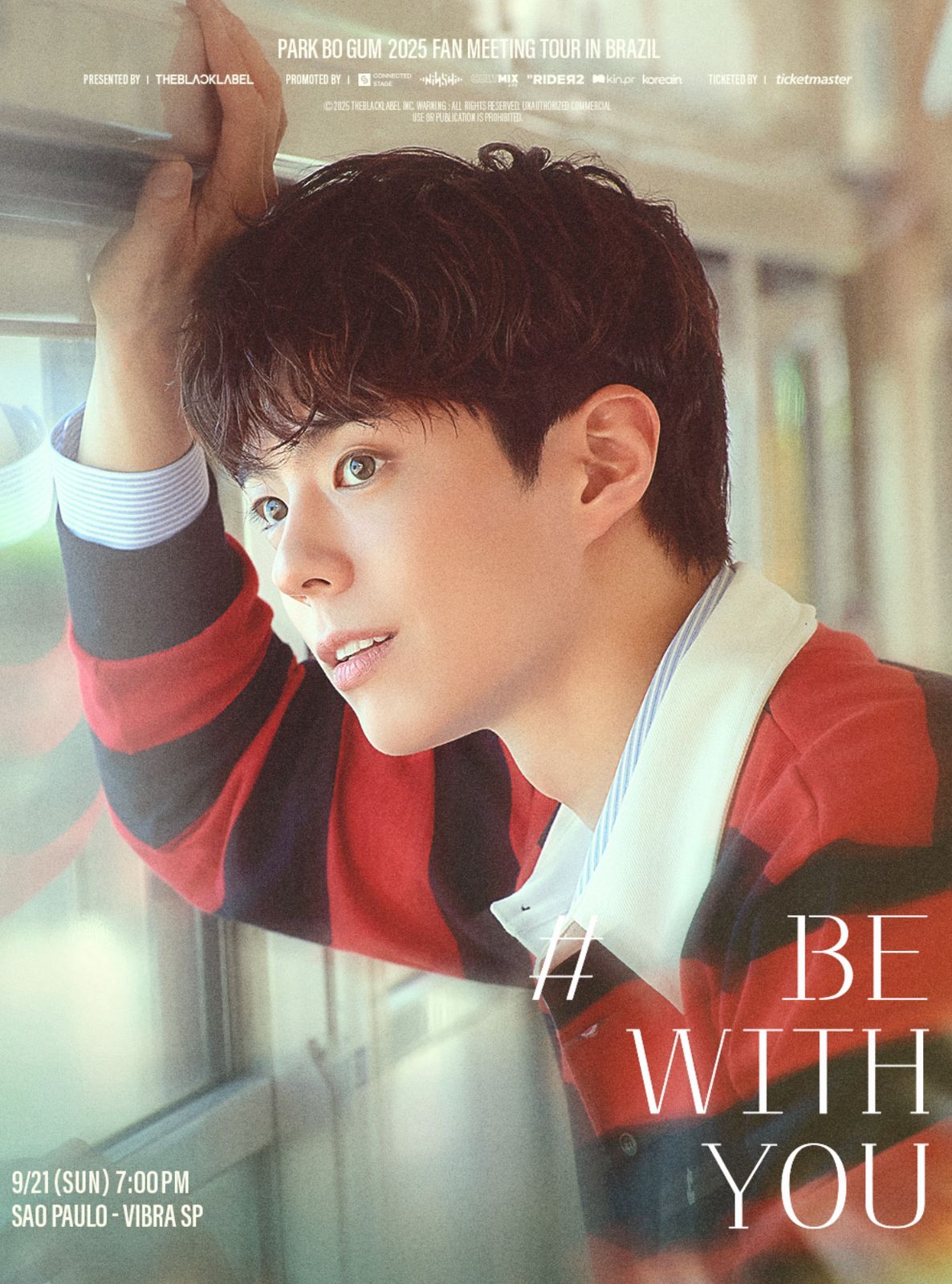 Park Bo Gum no Brasil - veja como garantir ingressos. www.popcorelab.com.br