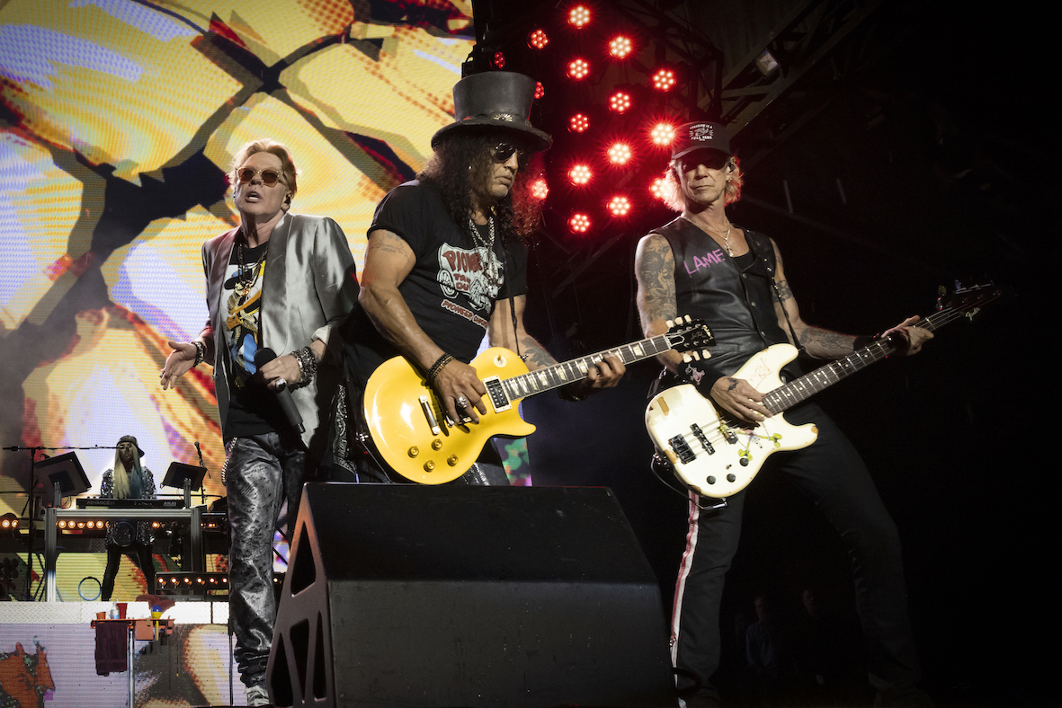 Guns N’ Roses confirma Monsters of Rock 2026 Crédito: Guns n' Roses