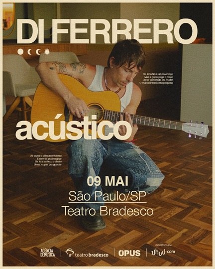 Di Ferrero apresenta show acústico no Teatro Bradesco
