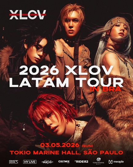 XLOV confirma show em São Paulo