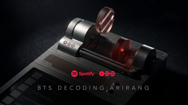 BTS inicia contagem regressiva para ARIRANG com missão interativa no Spotify