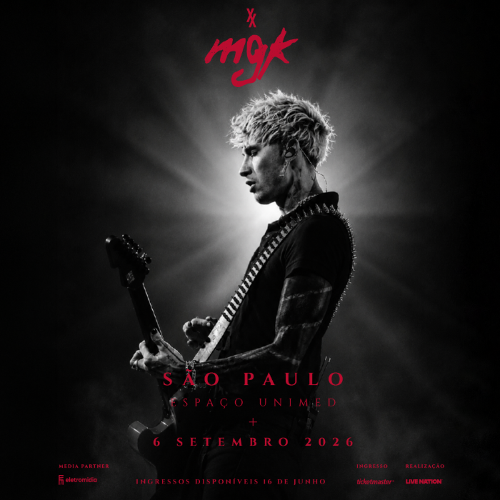 mgk anuncia show solo em São Paulo; ingressos à vinda popcorelab.com.br