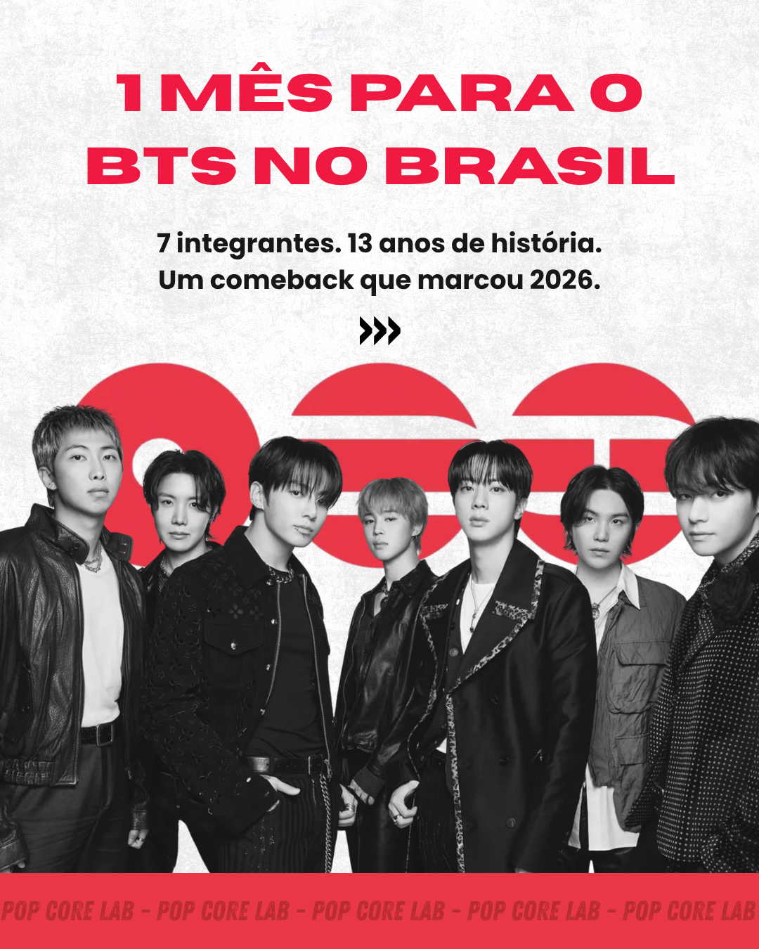 BTS: falta 1 mês para os shows no Brasil