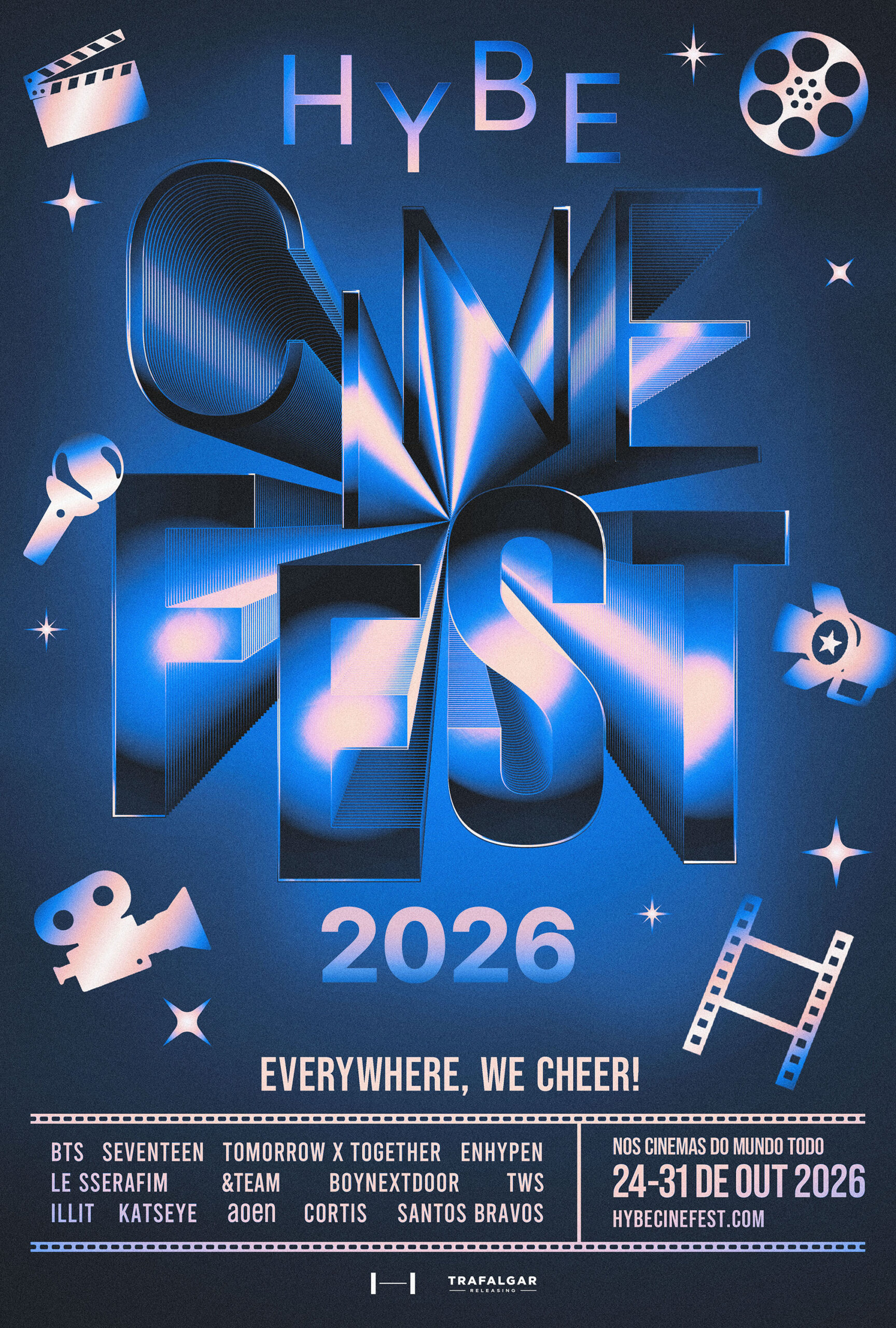 HYBE CINE FEST 2026 - saiba como participar